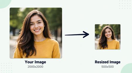 Image resizing